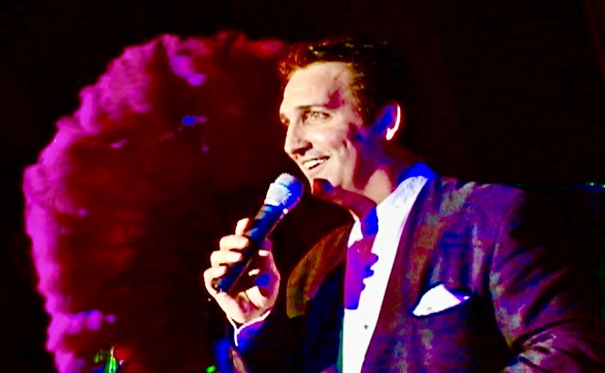 Billy Donato performing